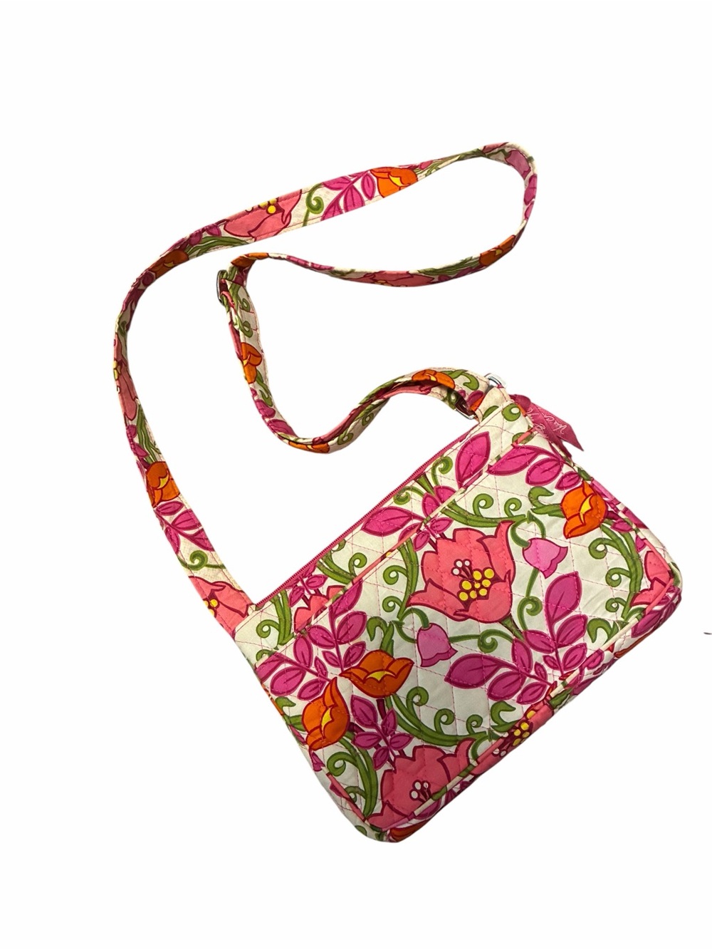Vera Bradley "Lilli Bell" Quilted Cotton Crossbody